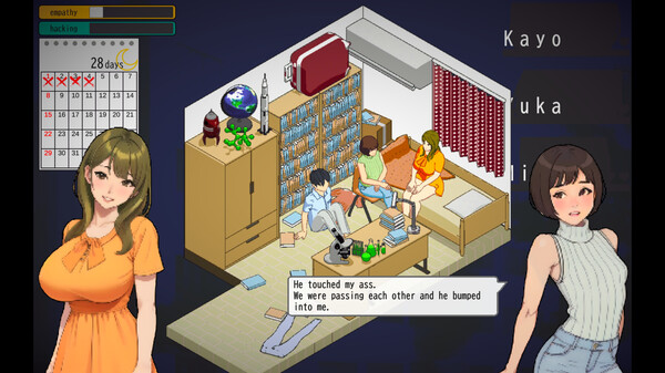 图片[3]_东京女大学生：书呆子与蜂王 Tokyo College Girls : The Nerd & Queen Bees 官方中文版_ZDZGAME 终点站游戏