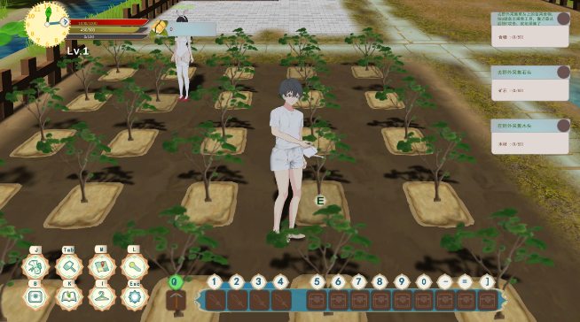 图片[1]_农耕勇者 Farming Hero’s Royal Harem 官方中文版_ZDZGAME 终点站游戏