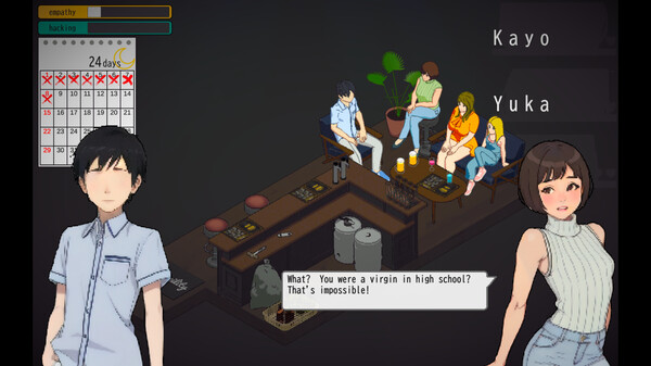 图片[2]_东京女大学生：书呆子与蜂王 Tokyo College Girls : The Nerd & Queen Bees 官方中文版_ZDZGAME 终点站游戏