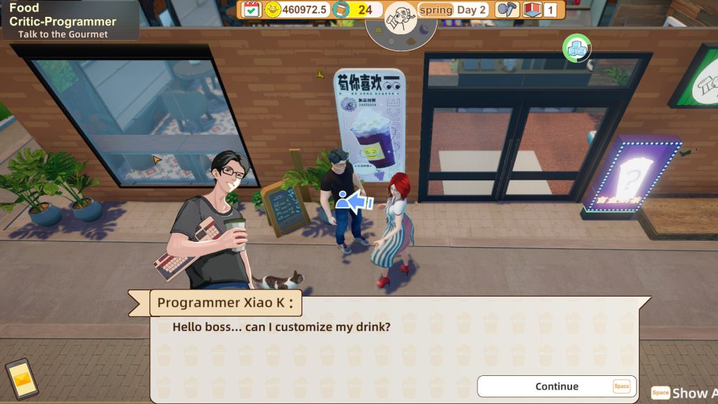 图片[3]_奶茶店大亨 Milk Tea Time Build 23166780 官方中文版_ZDZGAME 终点站游戏